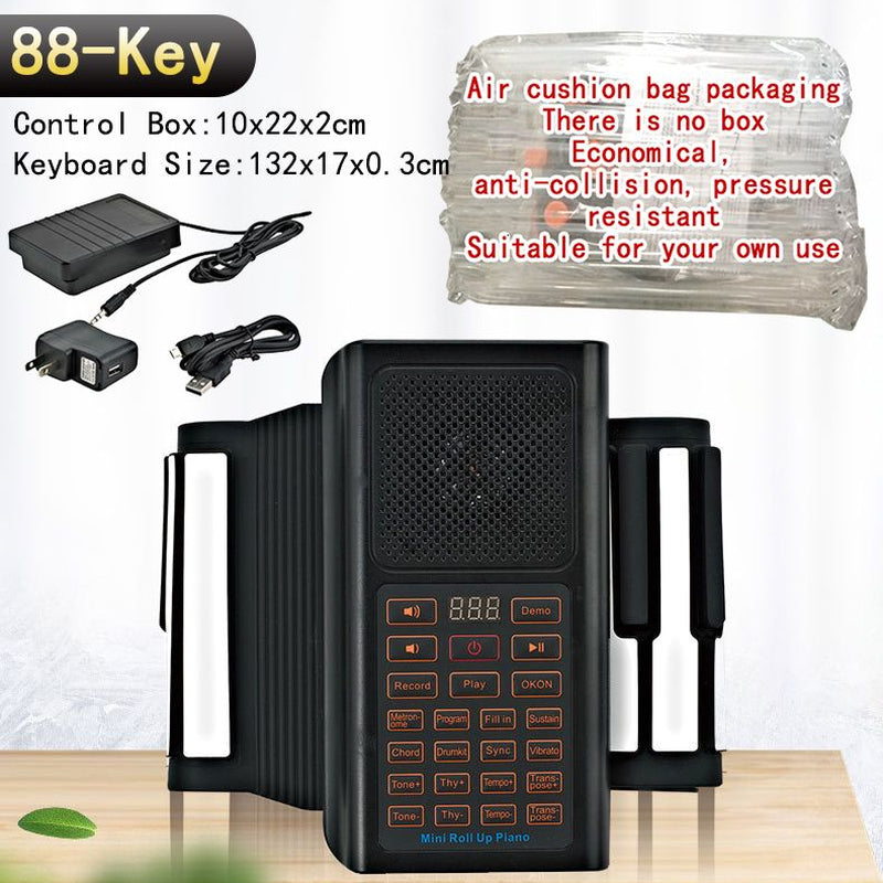 Baby Music Sound Toys Electronic Hand Roll Piano 49 61 88 Key Beginner Keyboard Instruments Kids Learning Toys for Children Boys Musical Girls Music 230629