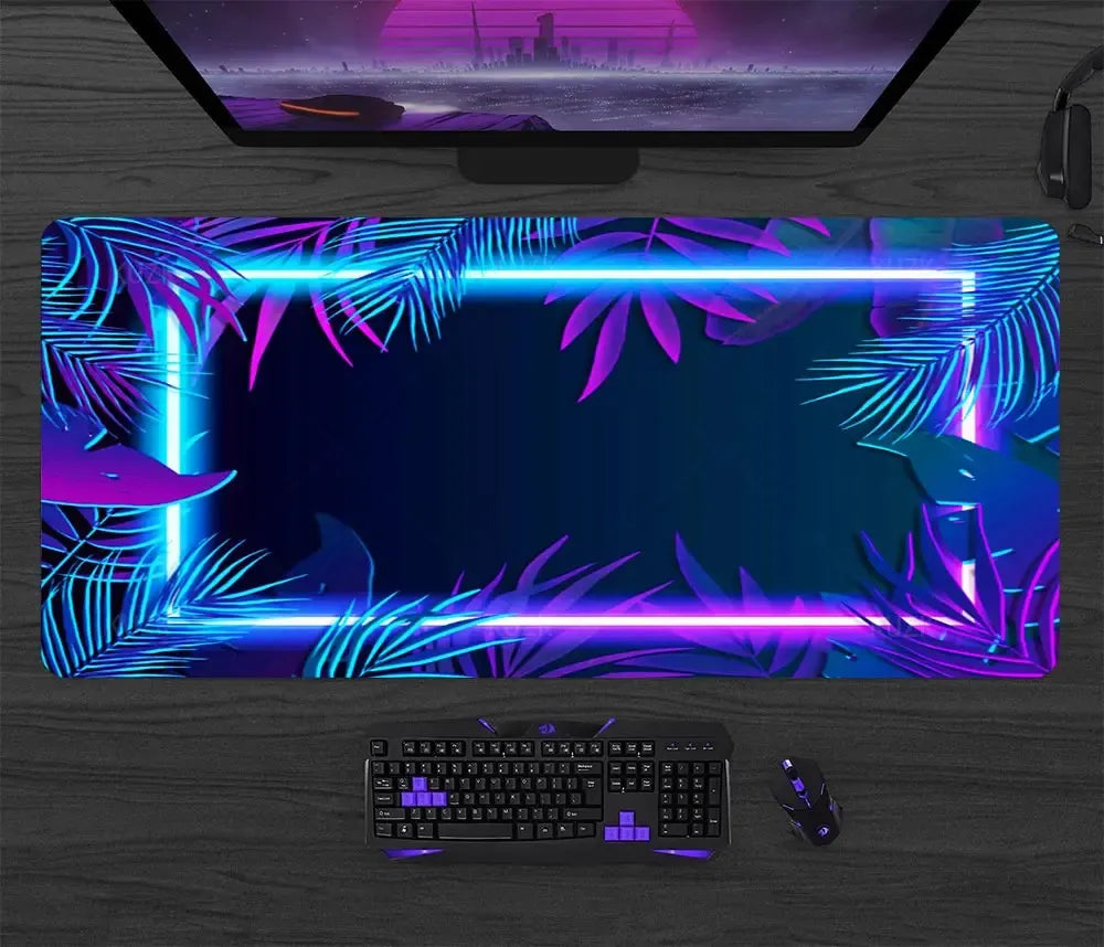 Mouse Pads Wrist Rests Gaming Mouse Pad Mousepad Gamer Desk Mat Large Keyboard Pad Xll Carpet Computer Table Surface for Accessories Xl Ped Mauspad 231025