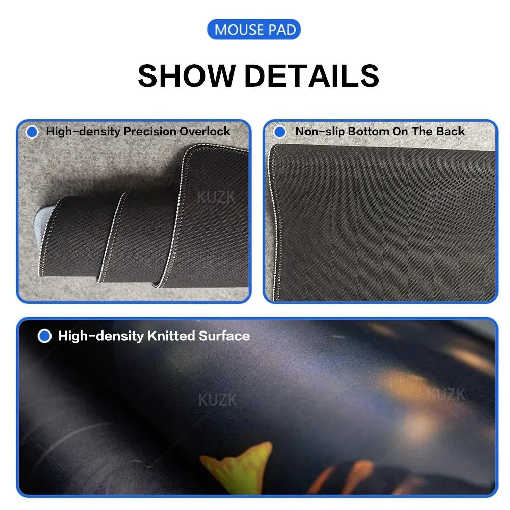 Mouse Pads Wrist Rests Gaming Mouse Pad Mousepad Gamer Desk Mat Large Keyboard Pad Xll Carpet Computer Table Surface for Accessories Xl Ped Mauspad 231025
